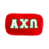 Chenille Sorority Cosmetic Bag