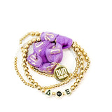 The Everyday Gold Bracelet Sorority Stack