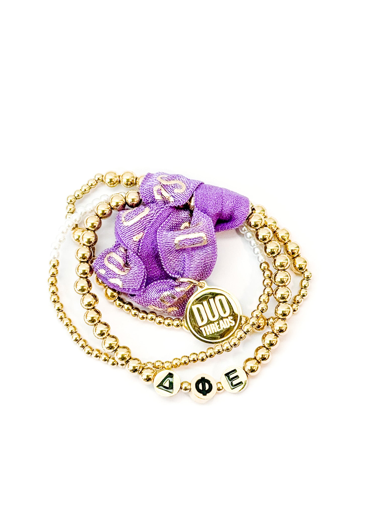 The Everyday Gold Bracelet Sorority Stack