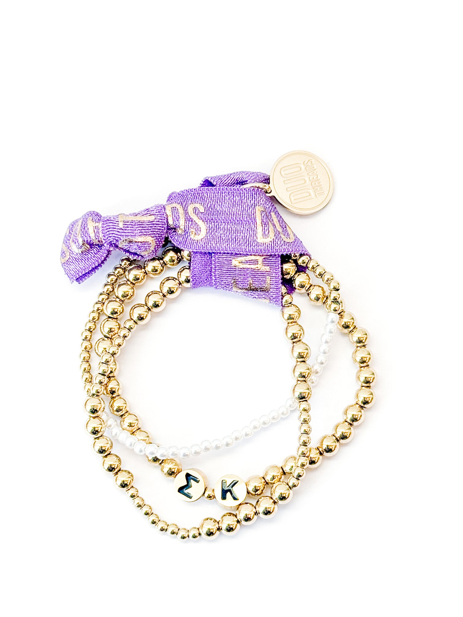 The Everyday Gold Bracelet Sorority Stack