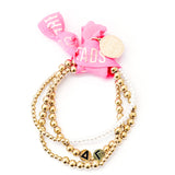 The Everyday Gold Bracelet Sorority Stack