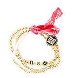 The Everyday Gold Bracelet Sorority Stack