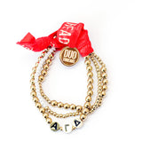 The Everyday Gold Bracelet Sorority Stack