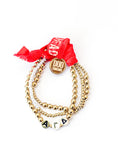Load image into Gallery viewer, The Everyday Gold Bracelet Sorority Stack
