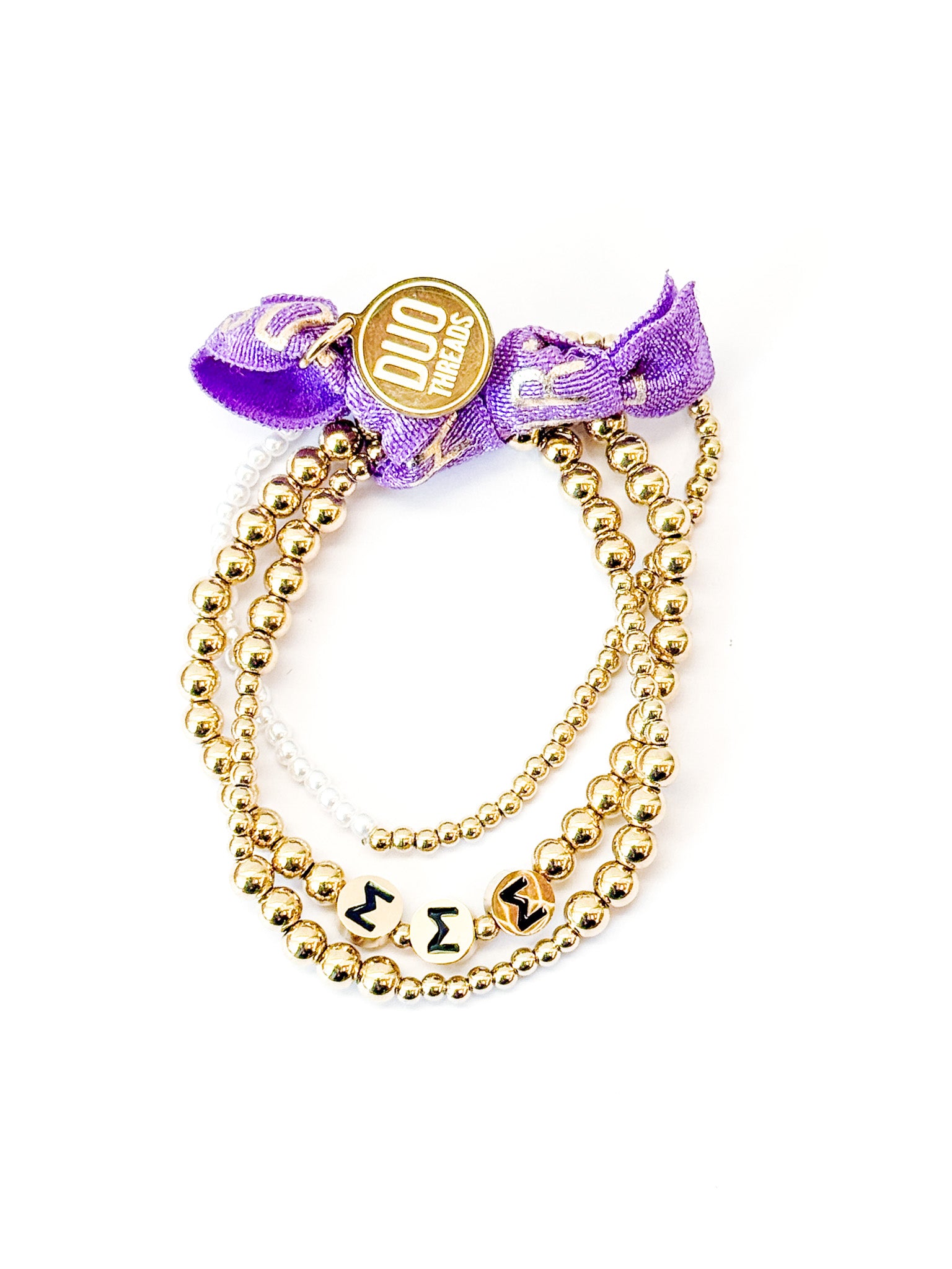 The Everyday Gold Bracelet Sorority Stack