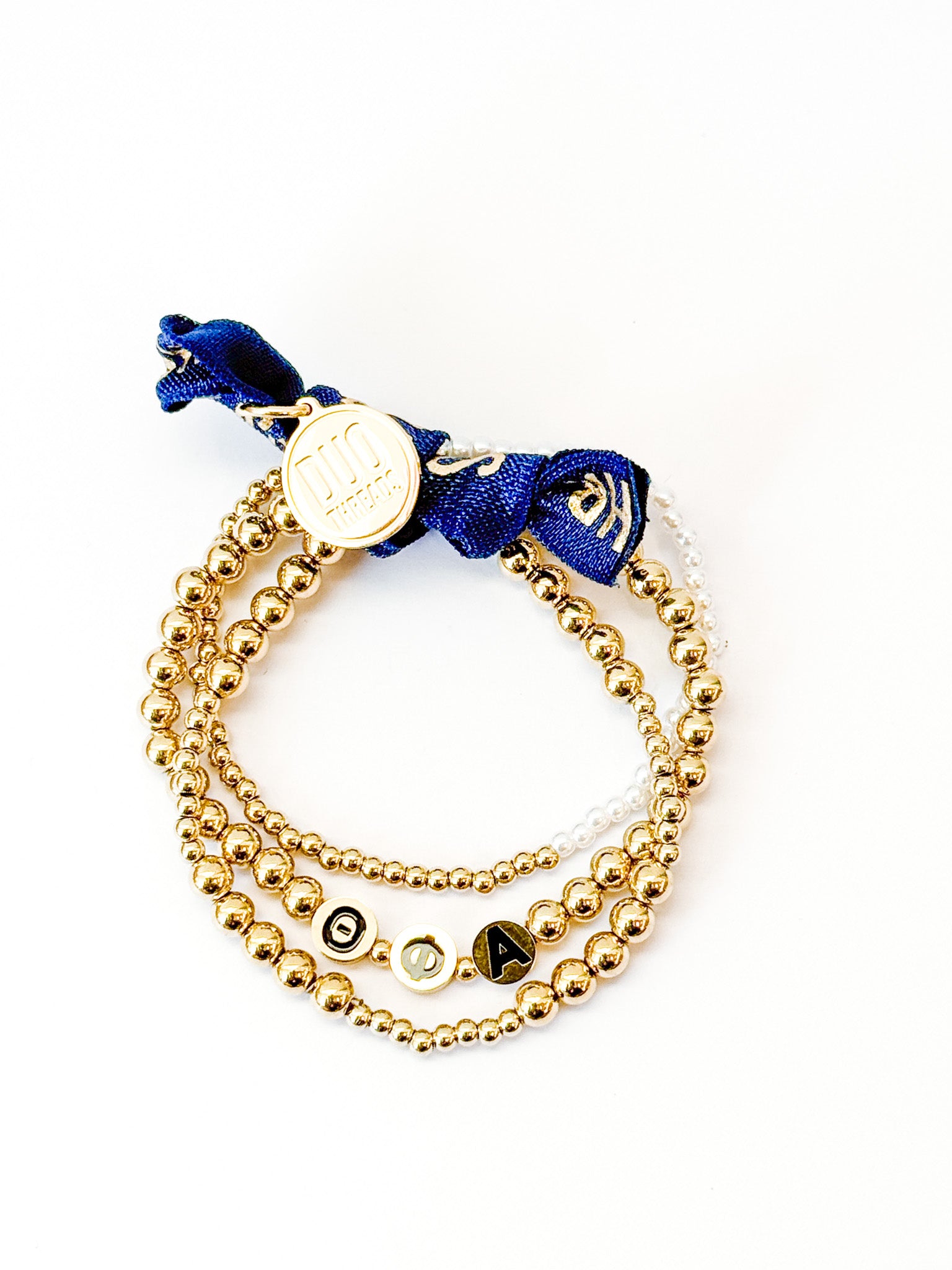 The Everyday Gold Bracelet Sorority Stack