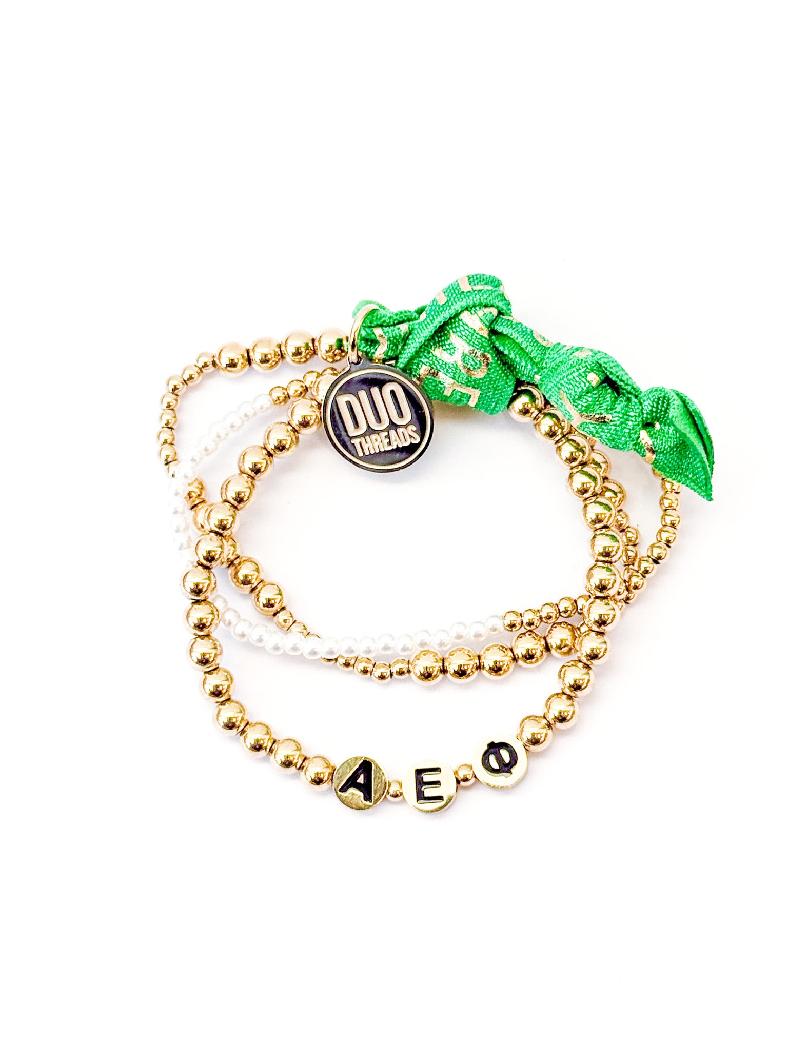 The Everyday Gold Bracelet Sorority Stack