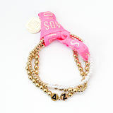 The Everyday Gold Bracelet Sorority Stack