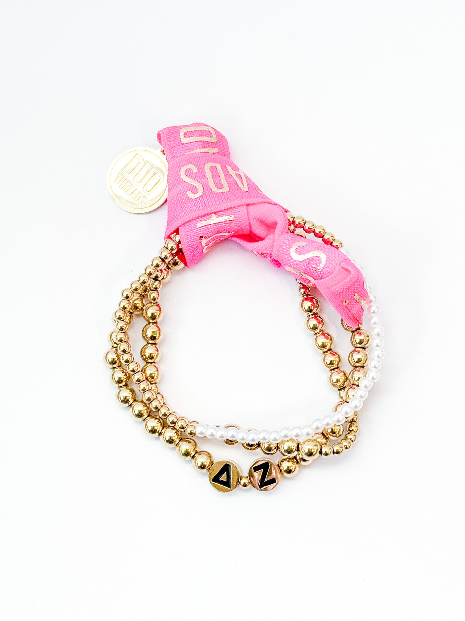 The Everyday Gold Bracelet Sorority Stack