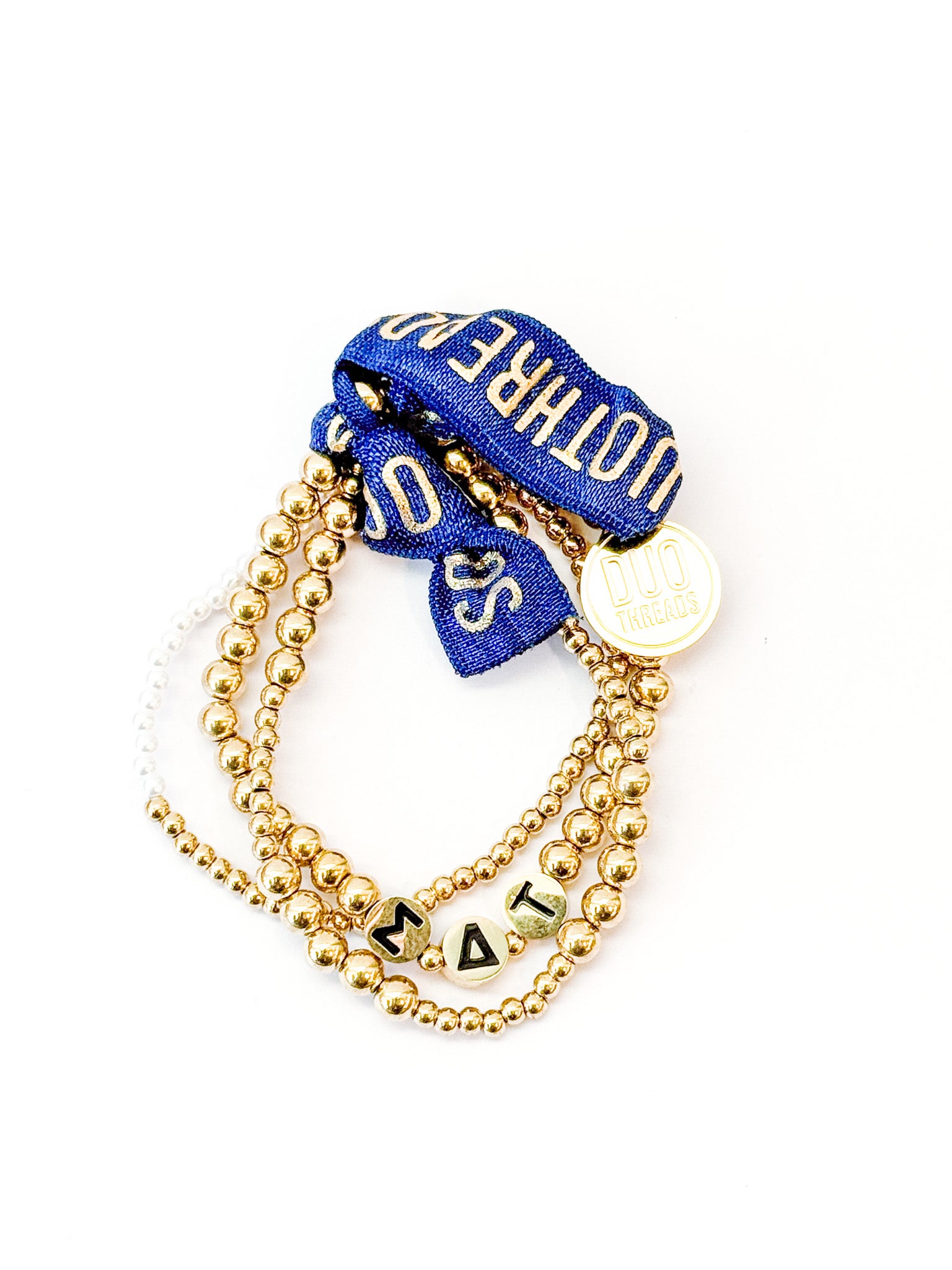 The Everyday Gold Bracelet Sorority Stack