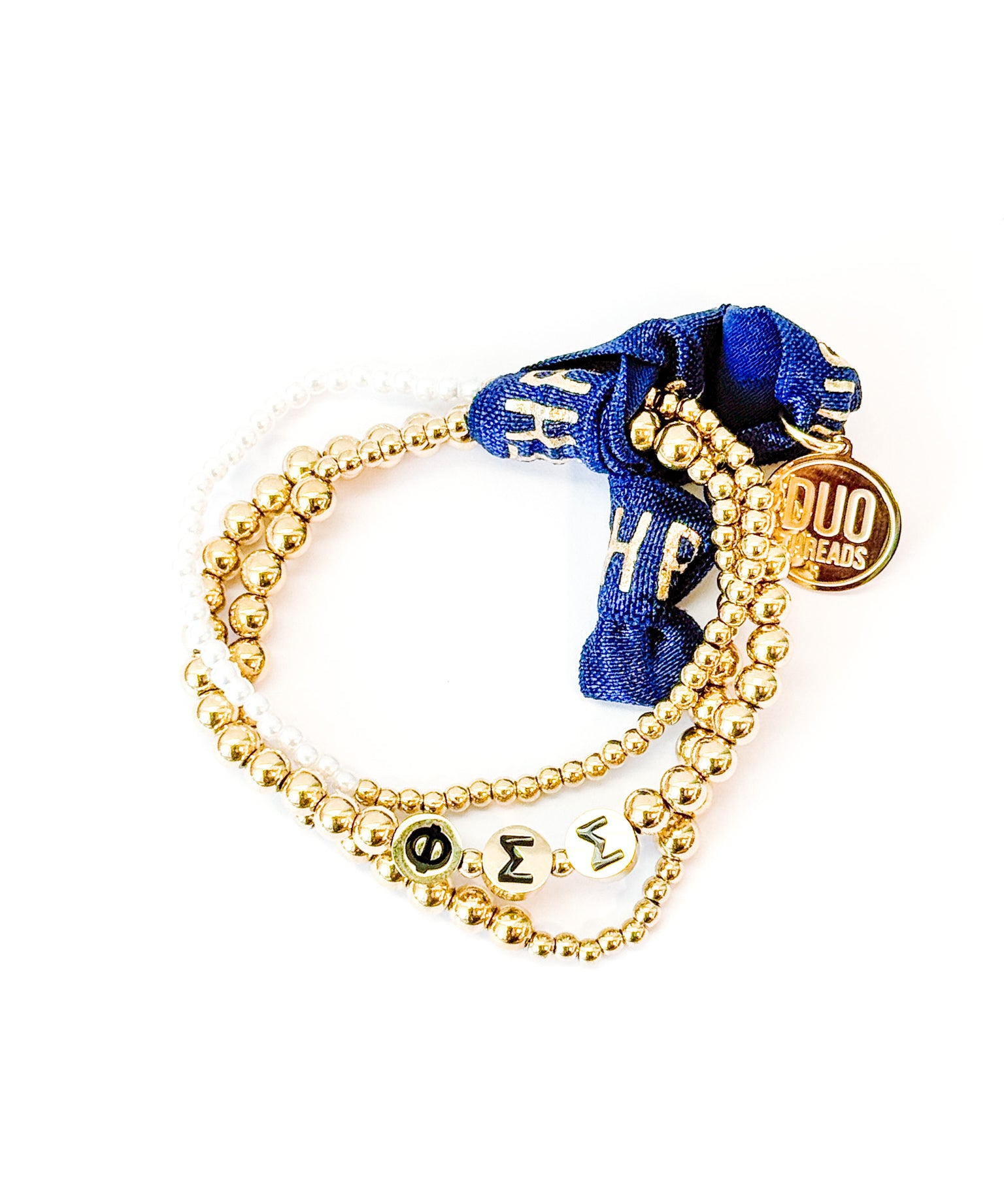 The Everyday Gold Bracelet Sorority Stack