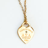 Please Return Necklace