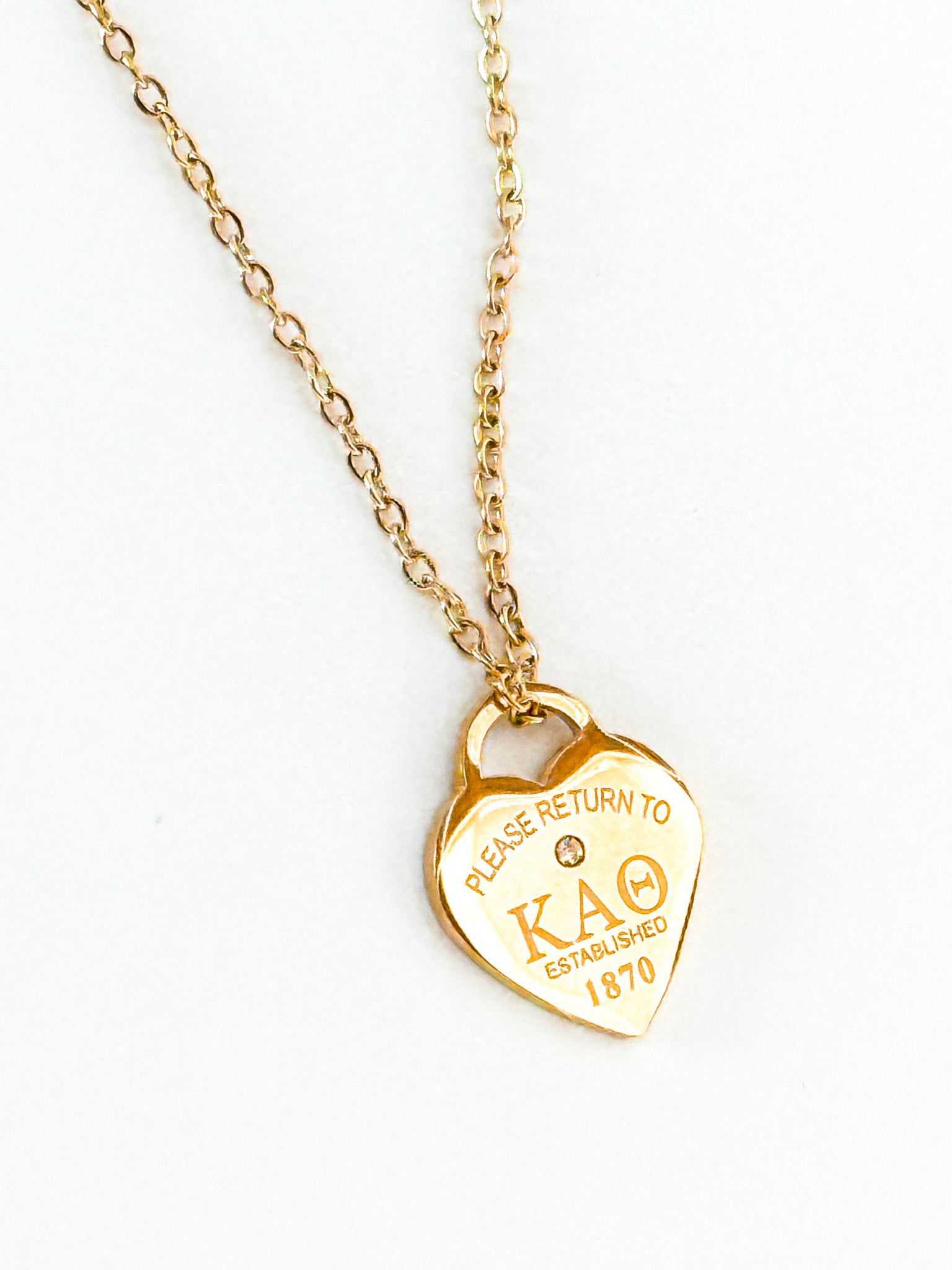 Please Return Necklace