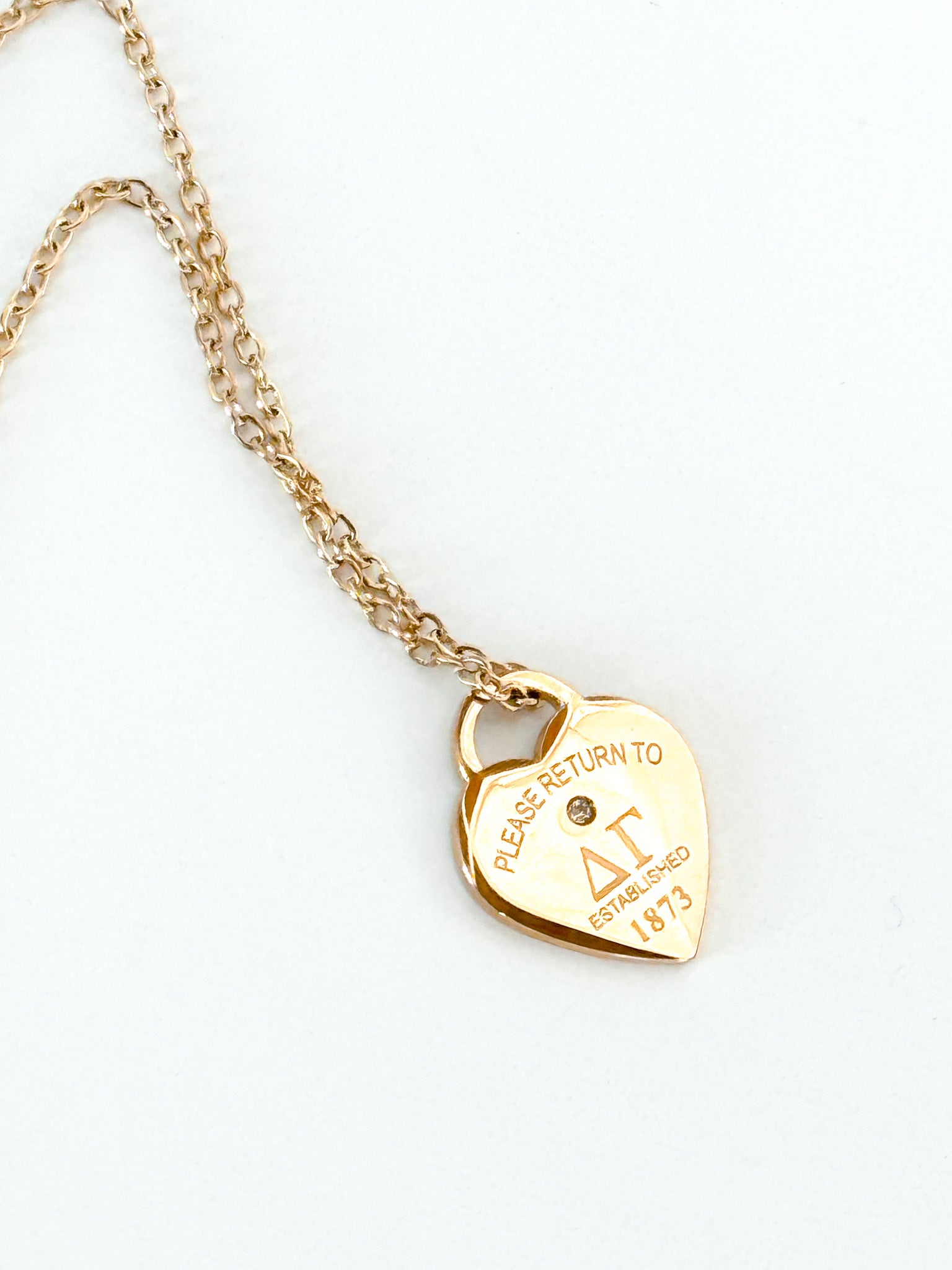 Please Return Necklace