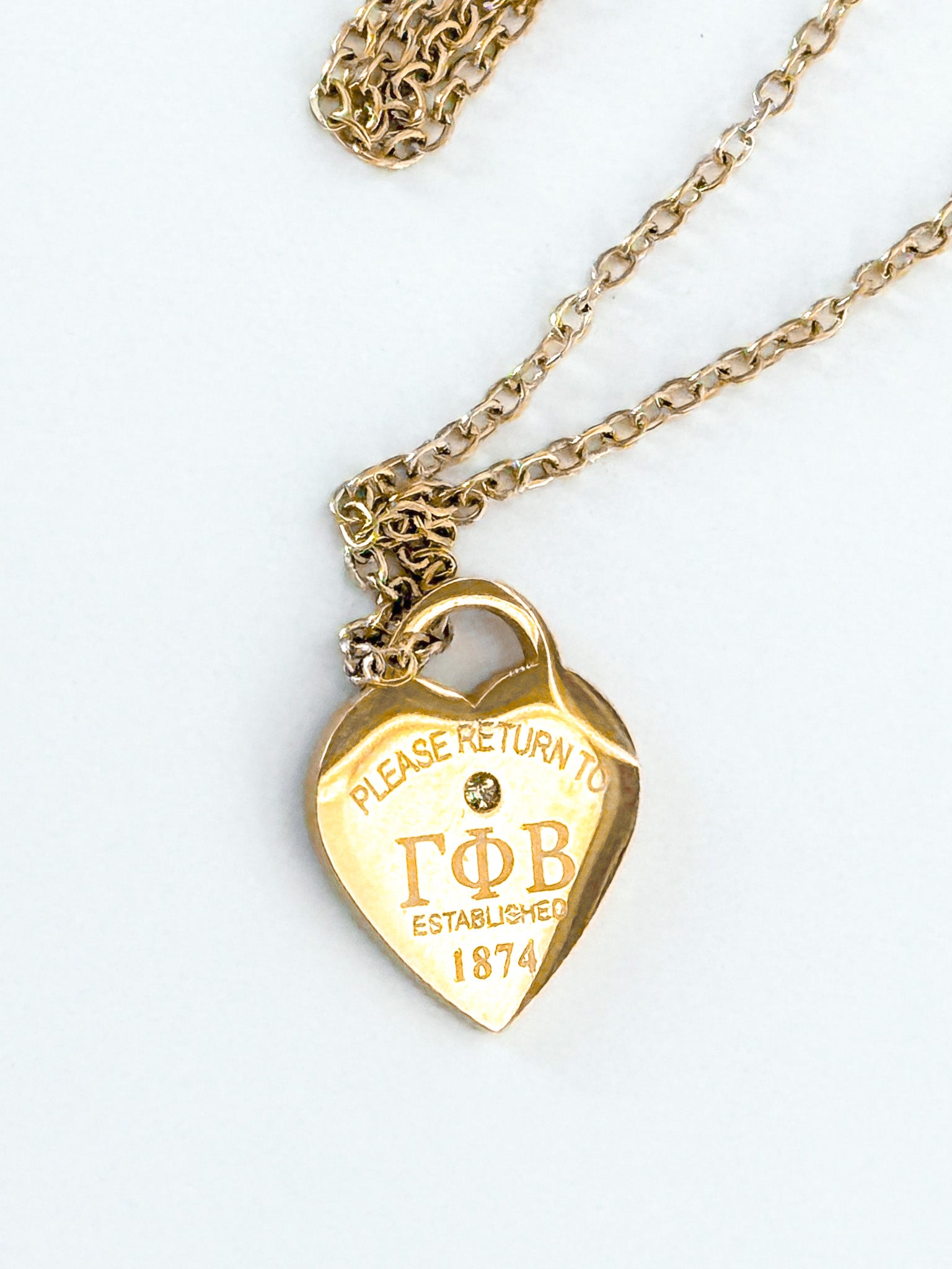 Please Return Necklace