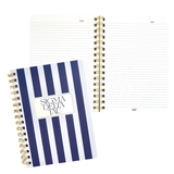 Stripe Sorority Notebook