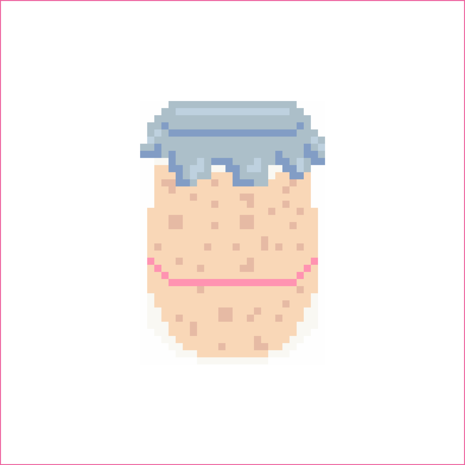 Sourdough Starter Needlepoint Canvas