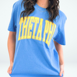 Varsity Arch Puff Tee (Smaller Sororitites)