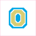 Load image into Gallery viewer, Varsity Letters Needlepoint Canvas

