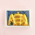 Load image into Gallery viewer, Gold Bubble Letter Sorority Ornament
