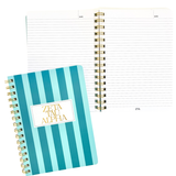 Stripe Sorority Notebook