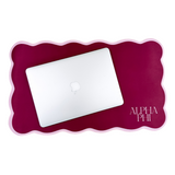Scalloped Sorority Desk Mat