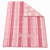 Reversible Quilted Down Sorority Blanket