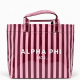 Stripe Sorority Tote Bag