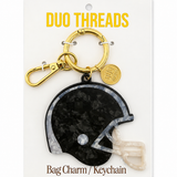 Huddle Football Helmet Bag Charm & Keychain