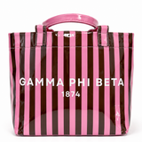 Stripe Sorority Tote Bag