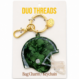 Huddle Football Helmet Bag Charm & Keychain