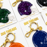Huddle Football Helmet Bag Charm & Keychain