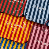 Stripe Sorority Tote Bag
