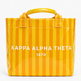 Stripe Sorority Tote Bag