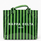 Stripe Sorority Tote Bag