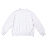 marshmallow mock neck flat lay