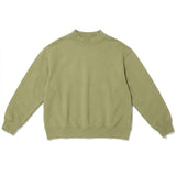 matcha mock neck flat lay