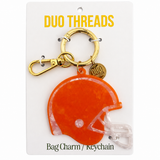 Huddle Football Helmet Bag Charm & Keychain