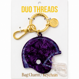 Huddle Football Helmet Bag Charm & Keychain