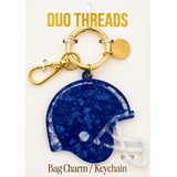 Huddle Football Helmet Bag Charm & Keychain