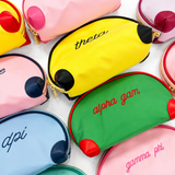 Nylon Sorority Makeup Bag