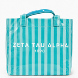 Stripe Sorority Tote Bag