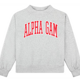 Campus Mock Neck Crew