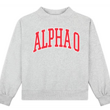 Campus Mock Neck Crew