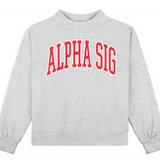 Campus Mock Neck Crew