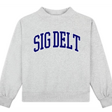 Campus Mock Neck Crew