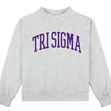 Campus Mock Neck Crew
