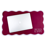 Scalloped Sorority Desk Mat