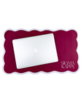 Load image into Gallery viewer, Scalloped Sorority Desk Mat
