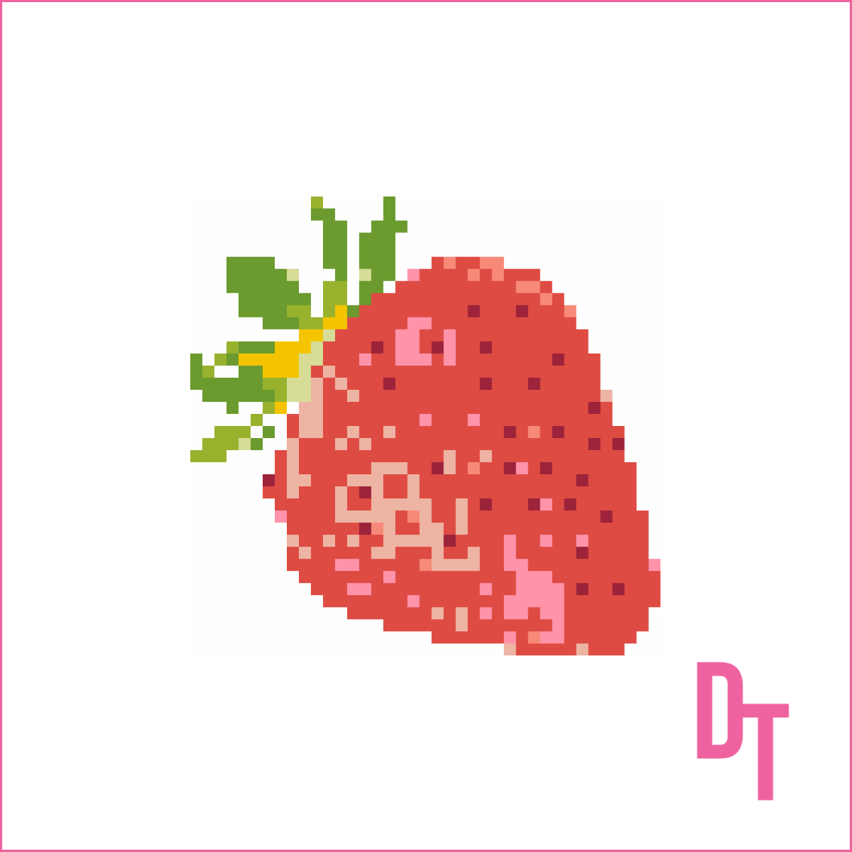 Strawberry Needlepoint Canvas